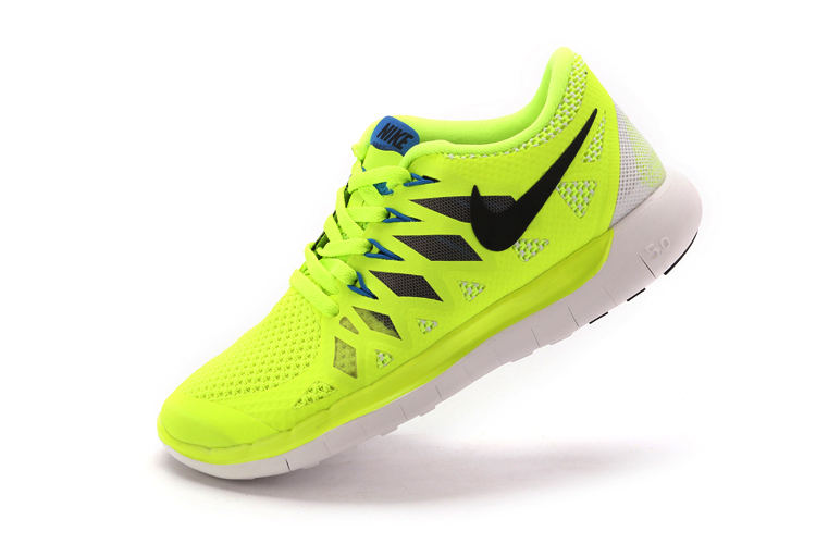 nouvelle Nike Free 5.0 femmes jaune noir (3)